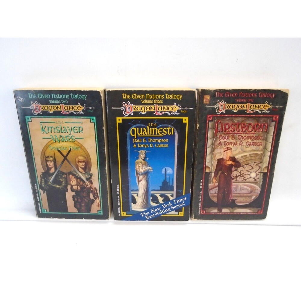Dragonlance The Elven Nations Trilogy: Firstborn/Kinslayer Wars/Qualinesti